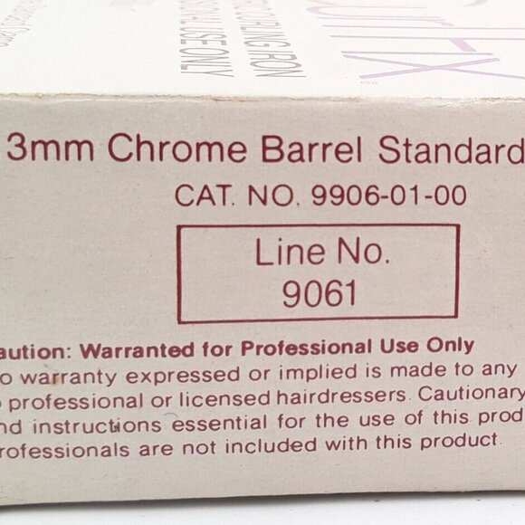 NaturElle MIni Curl Fix Standard Clamp 1/2"Curling Iron For Professional Use - Picture 4 of 6